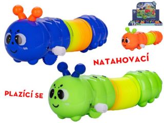 Obrázek z Housenka 13-40cm na natažení, 3dr (12) 